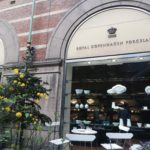 デンマークのロイヤルコペンハーゲンの本店へ！　カフェではロイコペの食器が…！食器好き必見♪